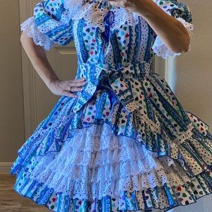 Square Dance skirt and top costume